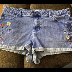 Lauren Conrad denim shorts